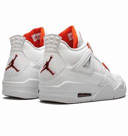 Air Jordan 4 Metallic Orange